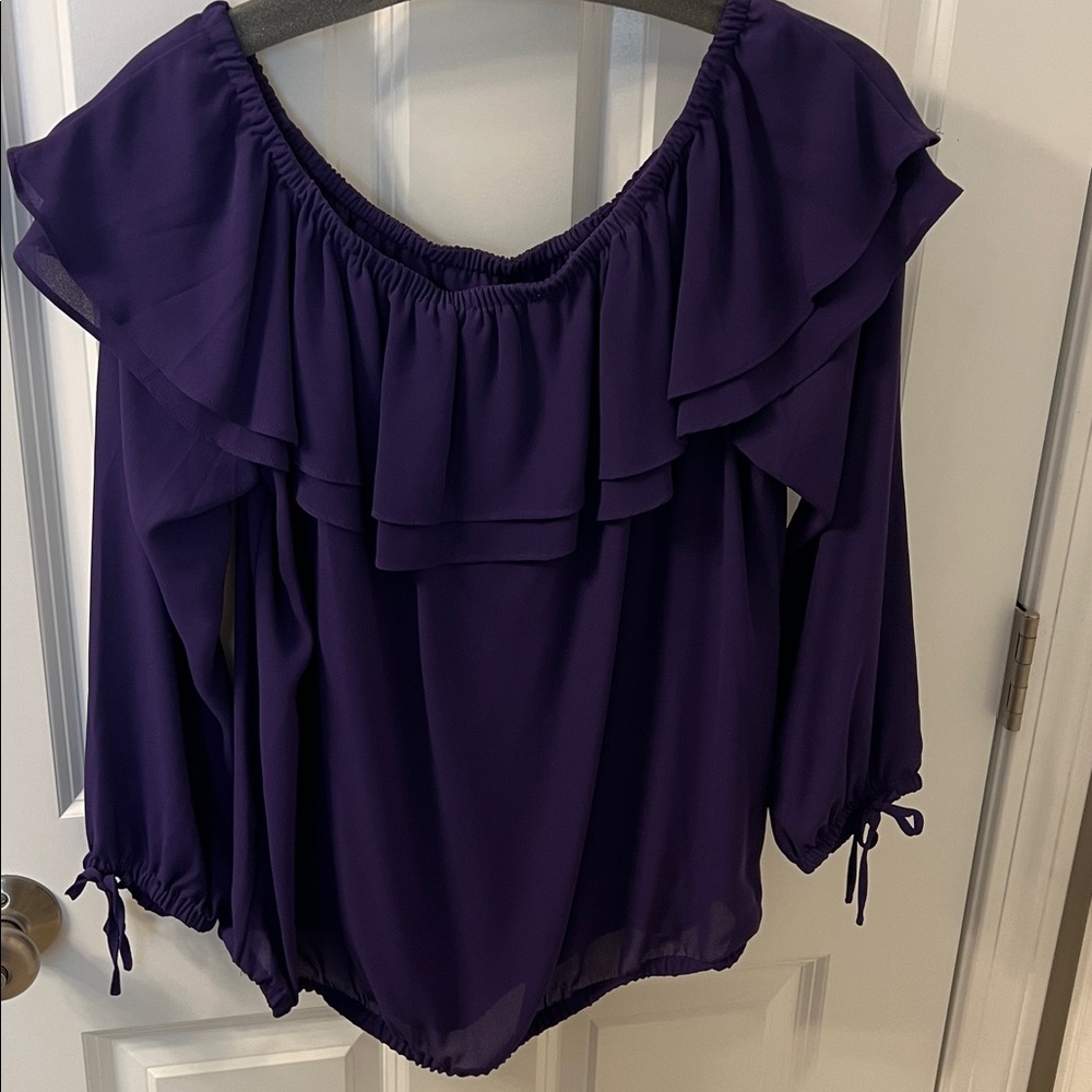 MICHAEL Michael Kors Purple Blouse
